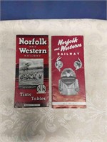Norfolk & Western Railway Time Tables