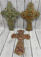 (3) Celtic Crosses (13in)