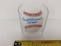 Marty Brennaman Signed Baseball