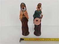 Resin? African Art Figurines