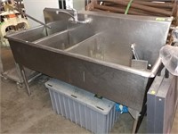 HD All S/S 3 Compartment Sink