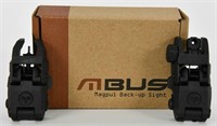 Set Of Magpul Tactical Pop Up Iron Sights New In