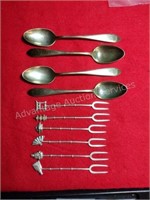 Variety of sterling items