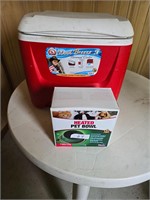 Heated Pet Bowl/Cooler for Pet Food