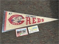 Vintage Cincinnati Reds Pennant