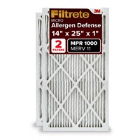 Filtrete 14x25x1 AC Furnace Air Filter, MERV 11, M