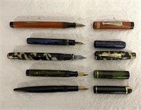 Five Old Fountain Pens