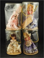 Vtg A & H Doll Lot Of 4 In The Packaging Dutch 8"