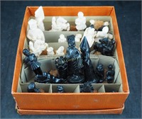Vintage Set Of Chess Pieces Medieval Fun