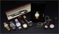 A group of wristwatches