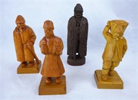 Wood Carved Hungarian Figurines