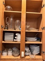 Dishes in Upper Cabinet