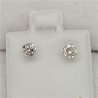 14K White Gold Diamond Earrings 0.48 CT  $2125