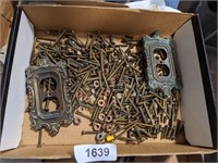 Assorted Screws, Electrical Covers