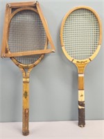 2 Tennis Rackets Sporting Goods Lot