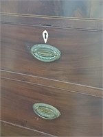 Victorian Mahogany Chest of Drawers - 2 short over