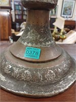 Large Indian Brass Umbrella Stand