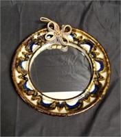 Vintage Evangel ceramic mirror