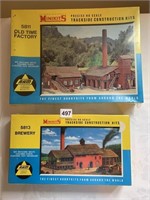 HO MODEL MINIATURE BREWERY 5813 SELED AND OLD