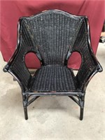 Ornate Wicker/Raton Chair