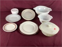 Lot With Variety Of Kitchen Bowls/Plates;