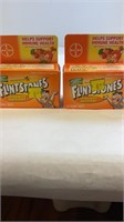 2 packs 60 chewable tablets Flintstones Vitamins
