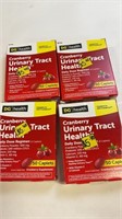 4 packs 50 Caplets Urinary Tract Health