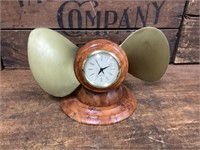 Wooden Propellor Clock