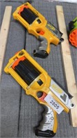 Two Nerf guns