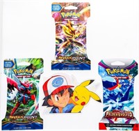 Lot 3 POKEMAN Booster Packs + 3D Art card