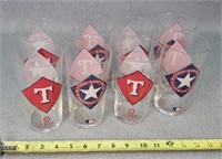 8 Texas Rangers Cups