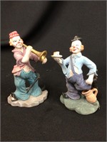 Ceramic Clown Figurines