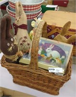 Country style Easter Decor basket lot