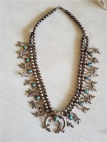Squash Blossom Style Necklace