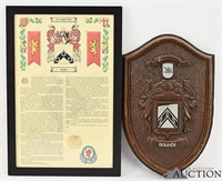 Ancient History Surname Rounds / Coat of Arms