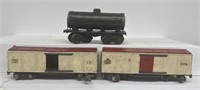 American flyer tanker and train cars 478