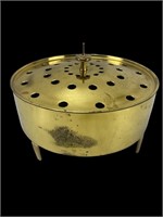 Vintage Brass Indian Potpourri Incense Trinket Box