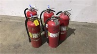 (Qty - 5) Amerex 20 lb Fire Extinguishers-