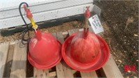 2 Auto Poultry Waterers