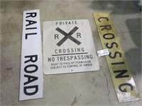 Assorted Railroad Signs