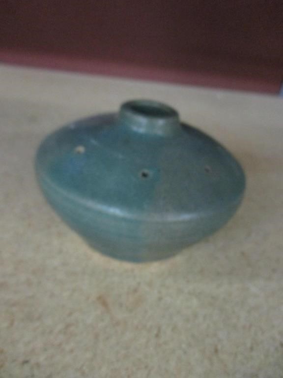 Vintage Small Ceramic Bud Vase signed