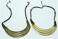 2 Costume Jewelry Necklaces