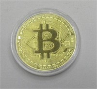 24k Gold Plated BIT Coin