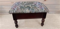 Footstool with storage