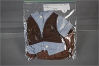 Brownie Girl Scout Rag Doll Uniform