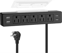 NEW $53 (8.4" X 1.73" X 1.6") Wall  Power Strip