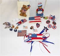 Lot of Patriotic USA Jewelry