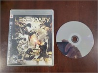 PS3 LEGENDARY VIDEO GAME