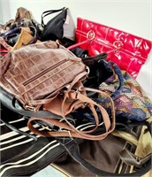 Large Lot of Handbags, Vintage, Coach, etc