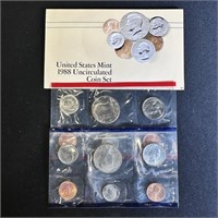 1988 US Mint Uncirculated Coin Set